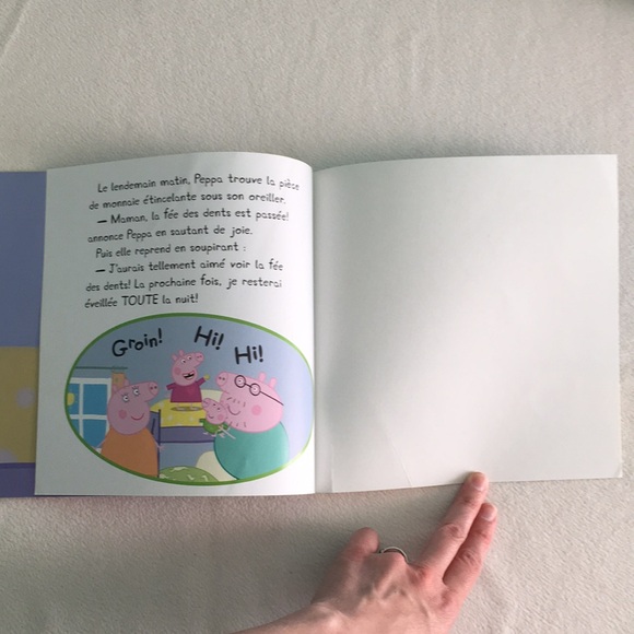 “La fée des dents” French Language Peppa Pig Paperback Book 🇫🇷 - Picture 10 of 16